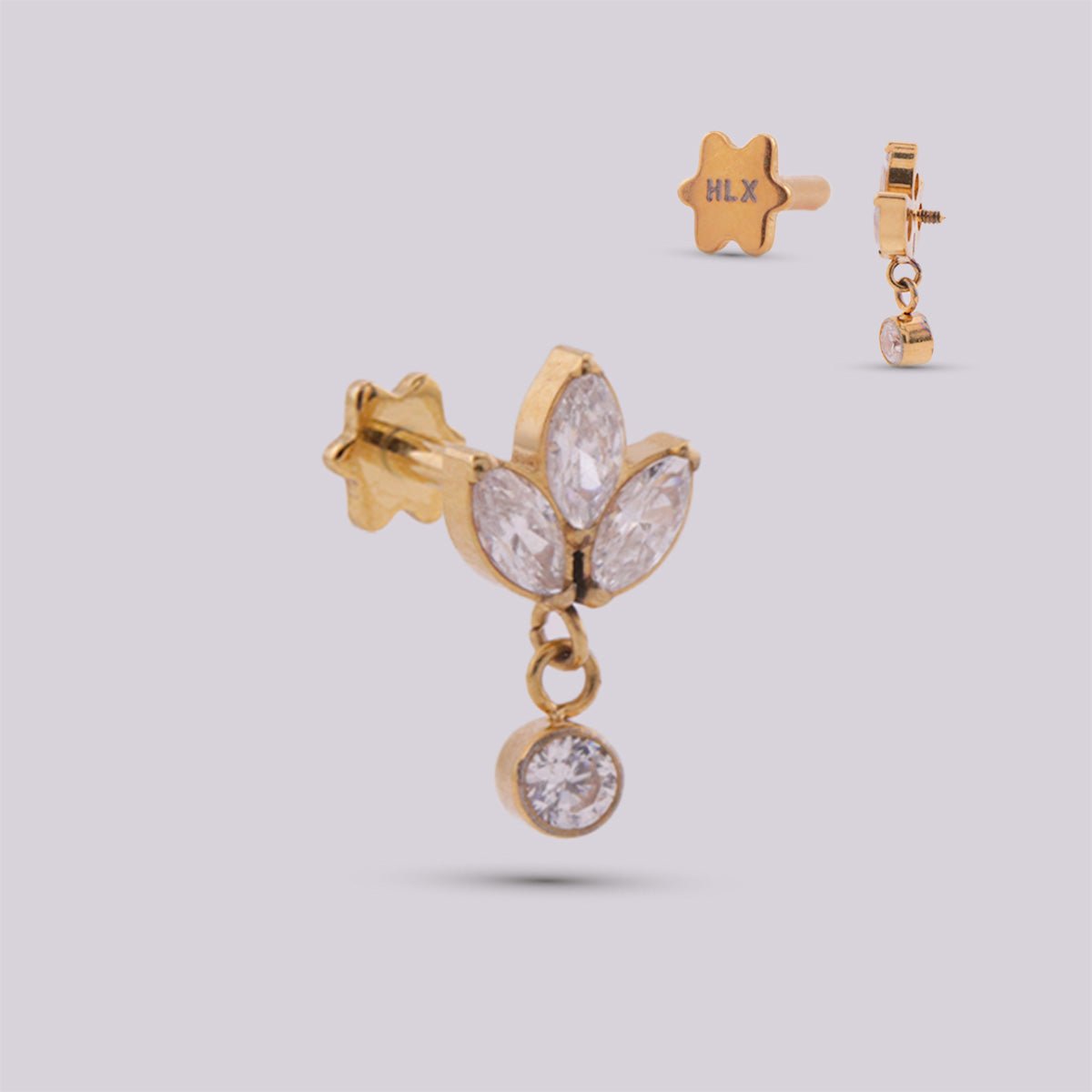 Labret Loto - Helix Body Jewelry - Tienda Online de Piercings