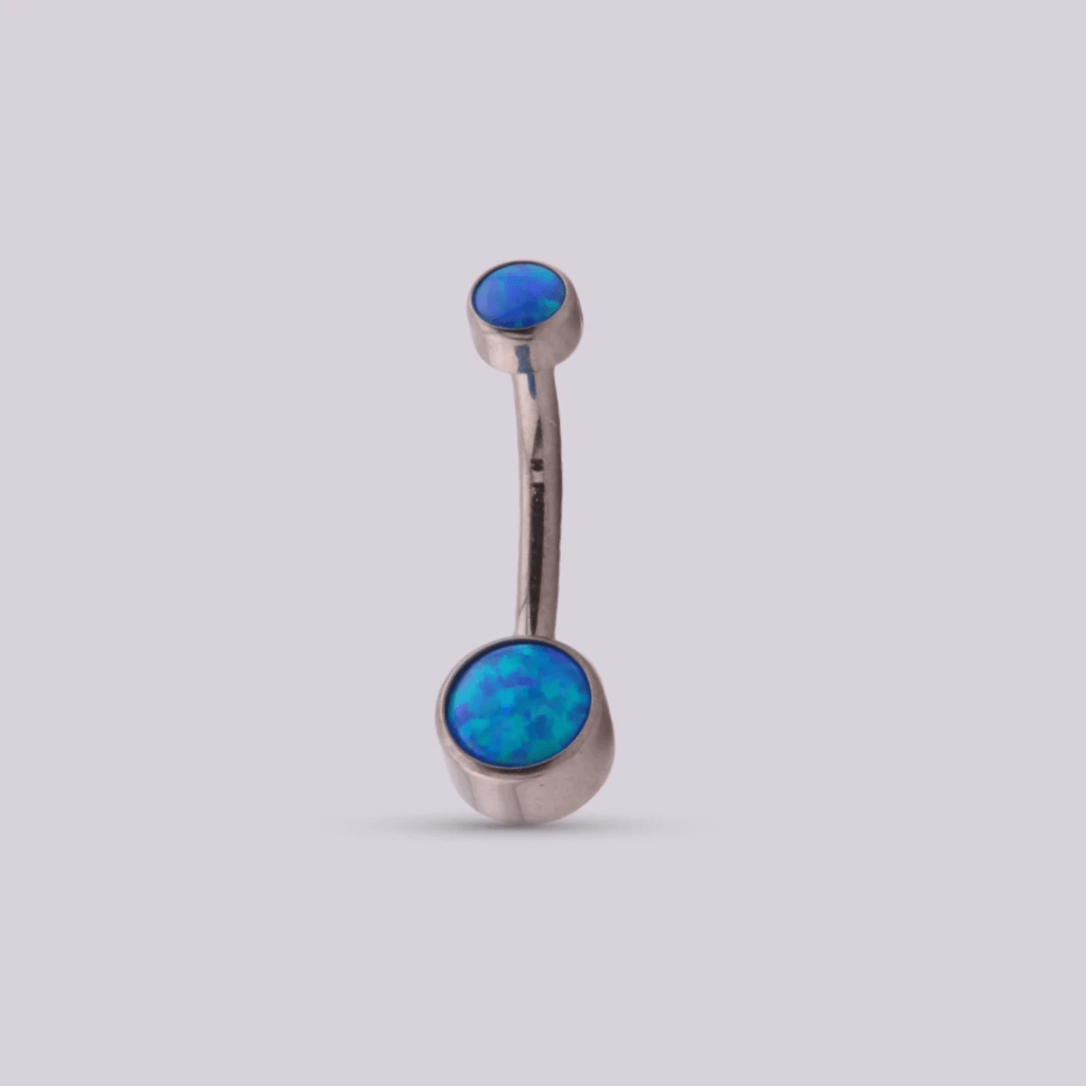 Piercing Ombligo Opall Azul - Helix Body Jewelry - Tienda Online de Piercings