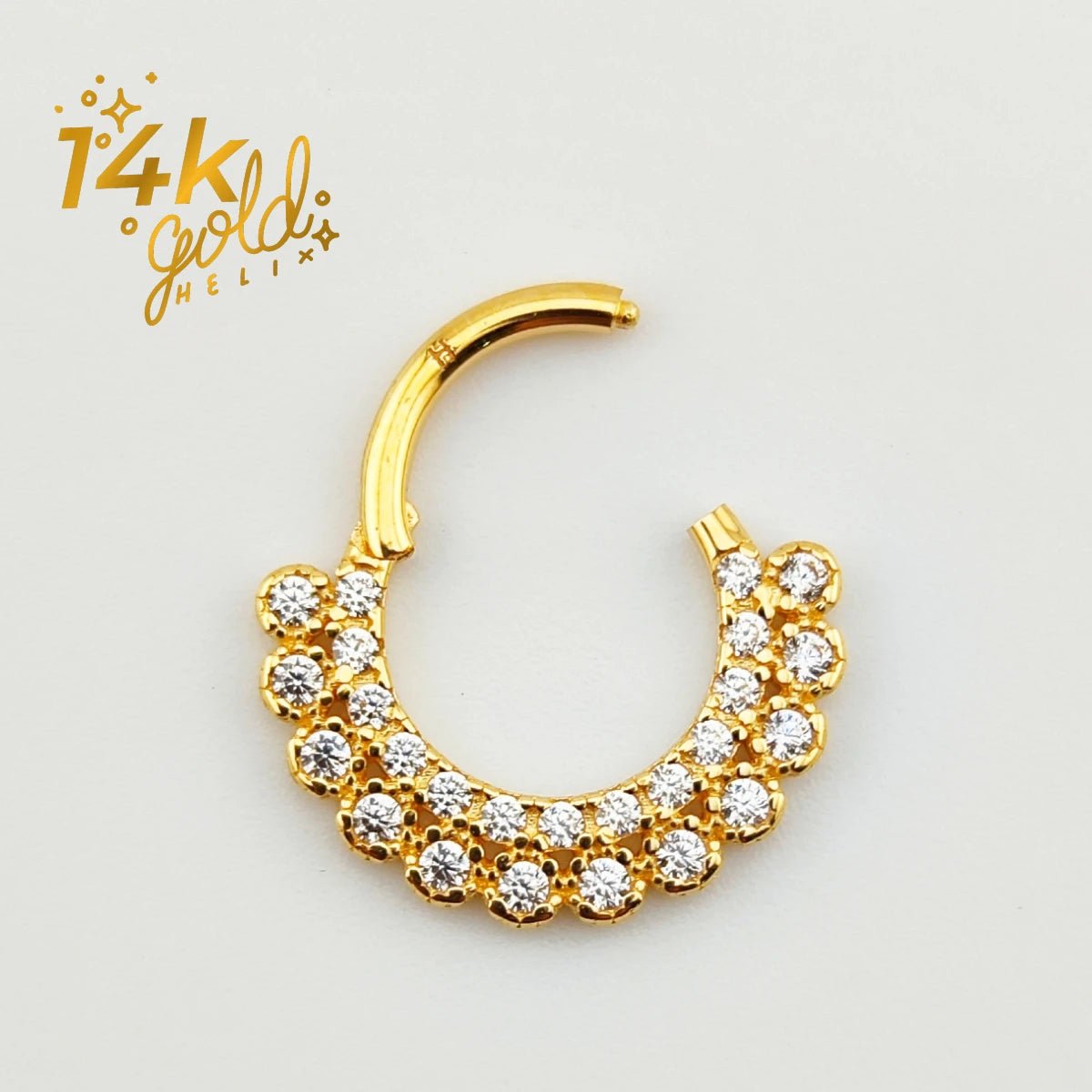 Luxury Eldora | Oro 14k - Helix Body Jewelry - Tienda Online de Piercings