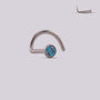 Piercing Nariz Aqua - Helix Body Jewelry - Tienda Online de Piercings