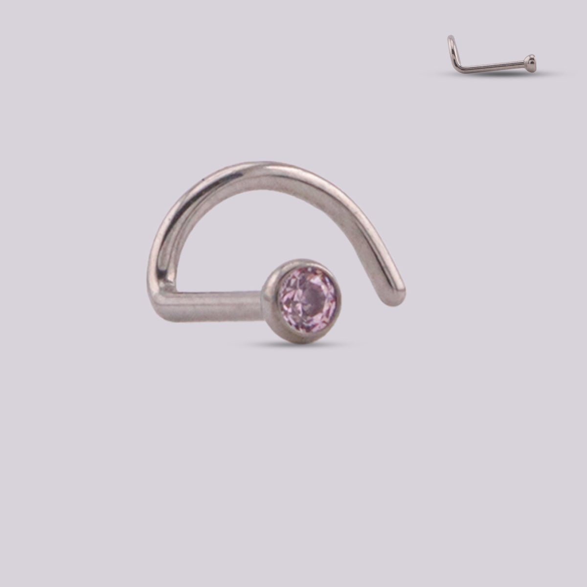 Piercing Nariz Pink - Helix Body Jewelry - Tienda Online de Piercings