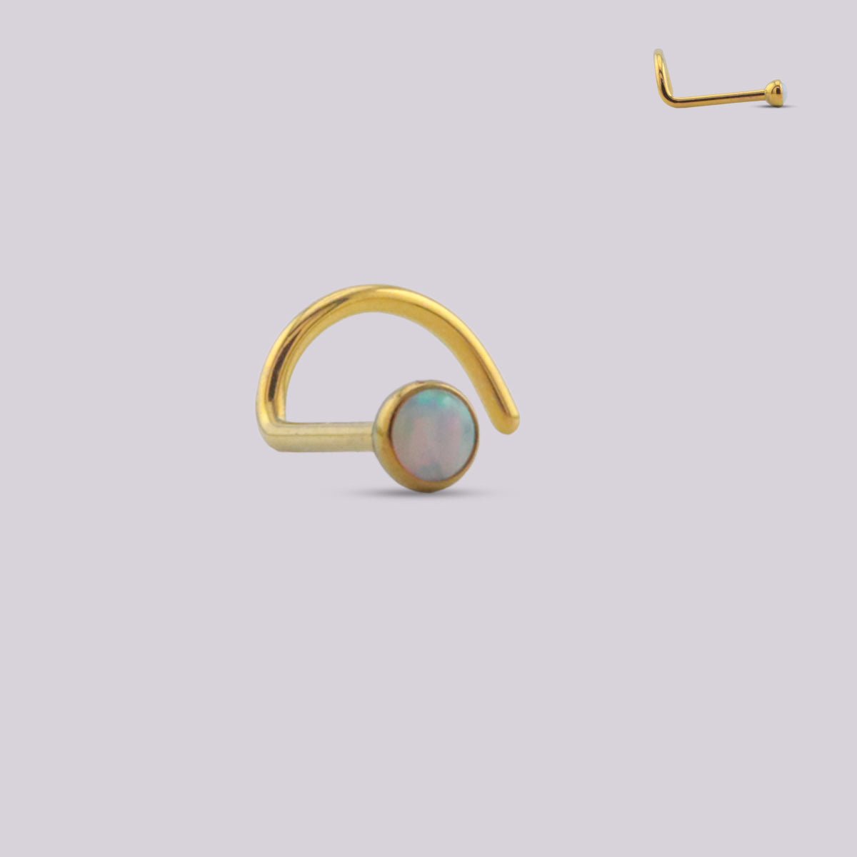 Piercing Nariz Opalo 17 - Helix Body Jewelry - Tienda Online de Piercings