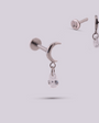 Labret con pendiente - Pegasi - Helix Body Jewelry - Tienda Online de Piercings