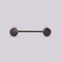 Piercing Nipple Atenea Purple - Helix Body Jewelry - Tienda Online de Piercings