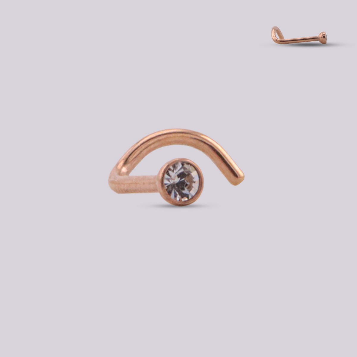Nariz Chispa Oro Rosa - Helix Body Jewelry - Tienda Online de Piercings