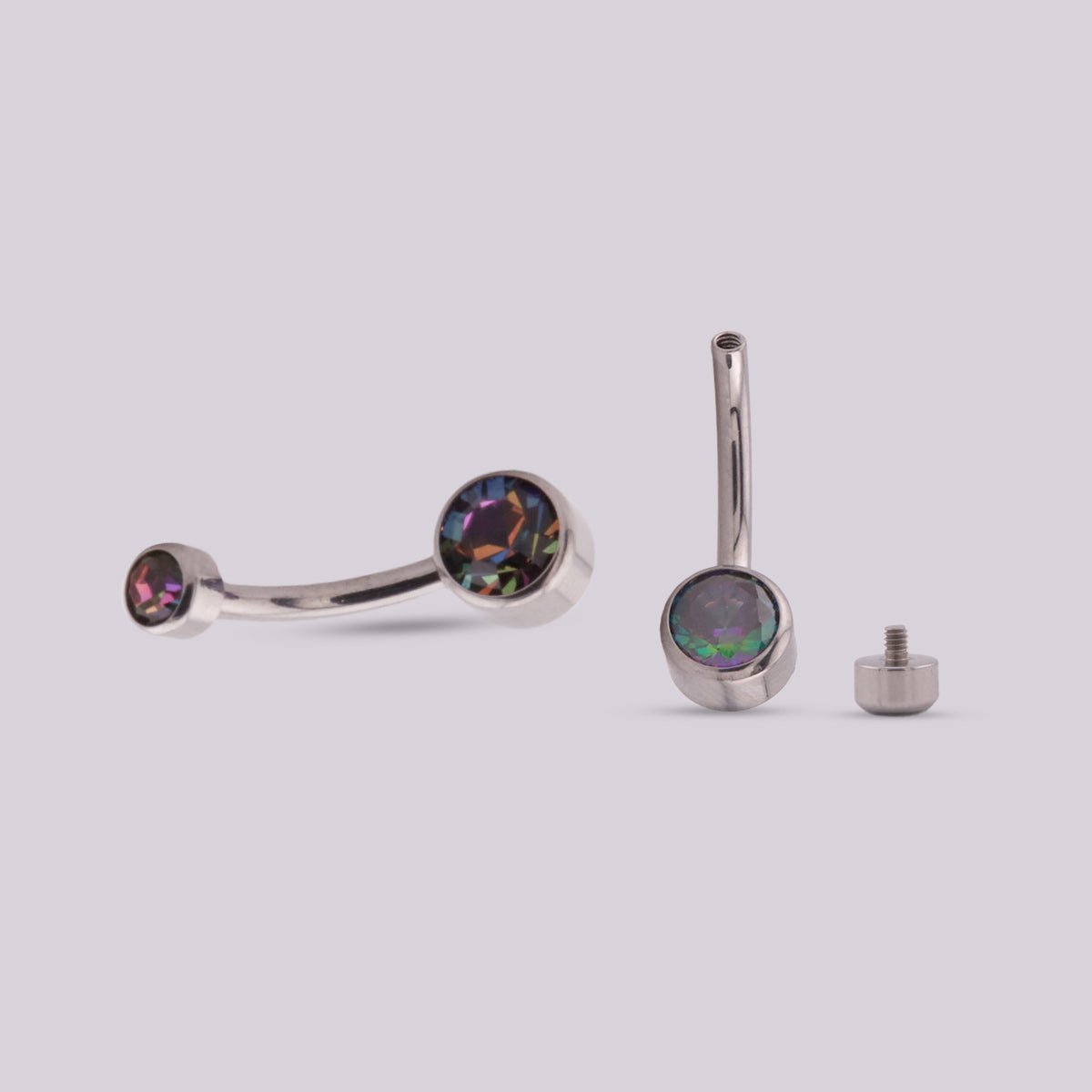 Piercing Ombligo Crystal VM - Helix Body Jewelry - Tienda Online de Piercings