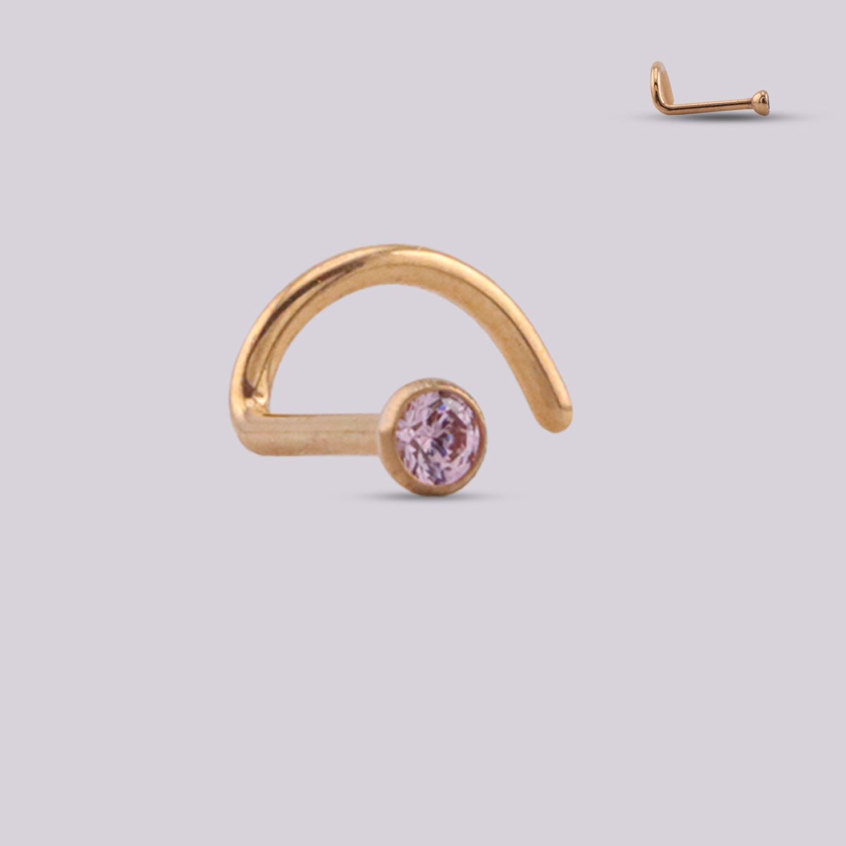 Piercing Nariz Pink - Helix Body Jewelry - Tienda Online de Piercings