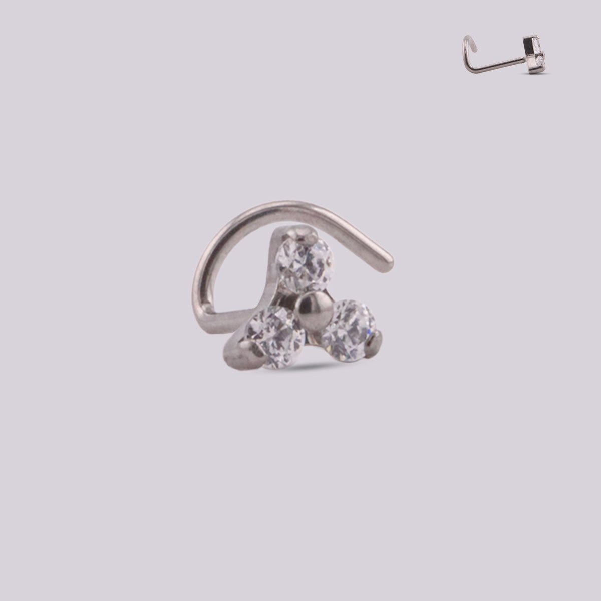 Piercing Nariz Trinity - Helix Body Jewelry - Tienda Online de Piercings