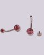 Piercing Ombligo Clásico pink - Helix Body Jewelry - Tienda Online de Piercings