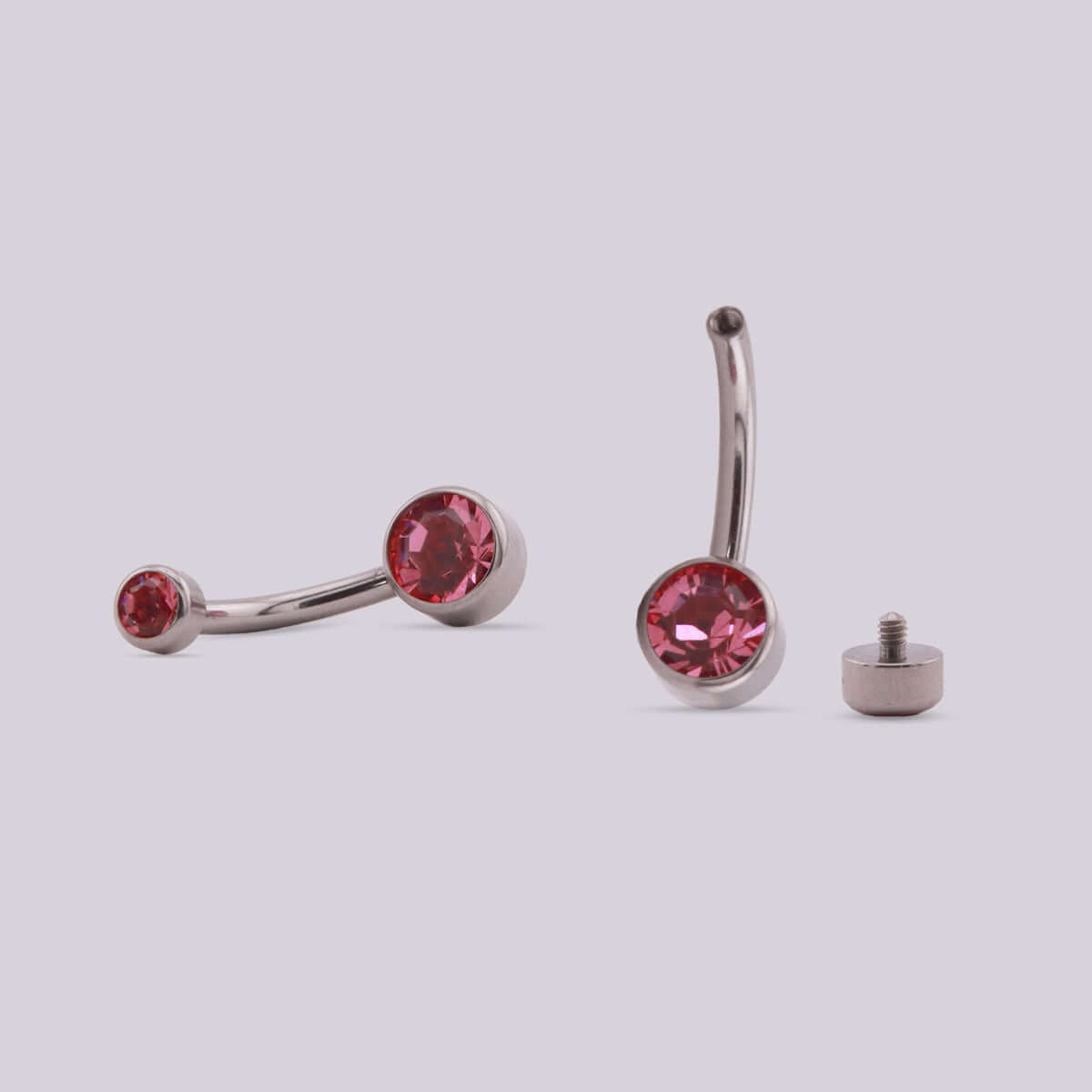 Piercing Ombligo Clásico pink - Helix Body Jewelry - Tienda Online de Piercings