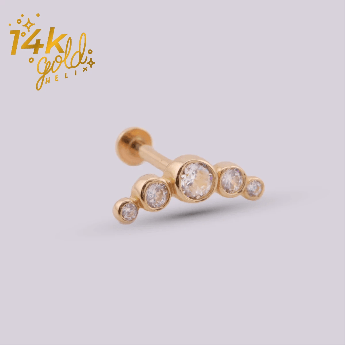 Luxury Midas | Oro 14k - Helix Body Jewelry - Tienda Online de Piercings