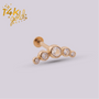 Luxury Midas | Oro 14k - Helix Body Jewelry - Tienda Online de Piercings
