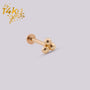 Luxury Trebol | Oro 14K - Helix Body Jewelry - Tienda Online de Piercings