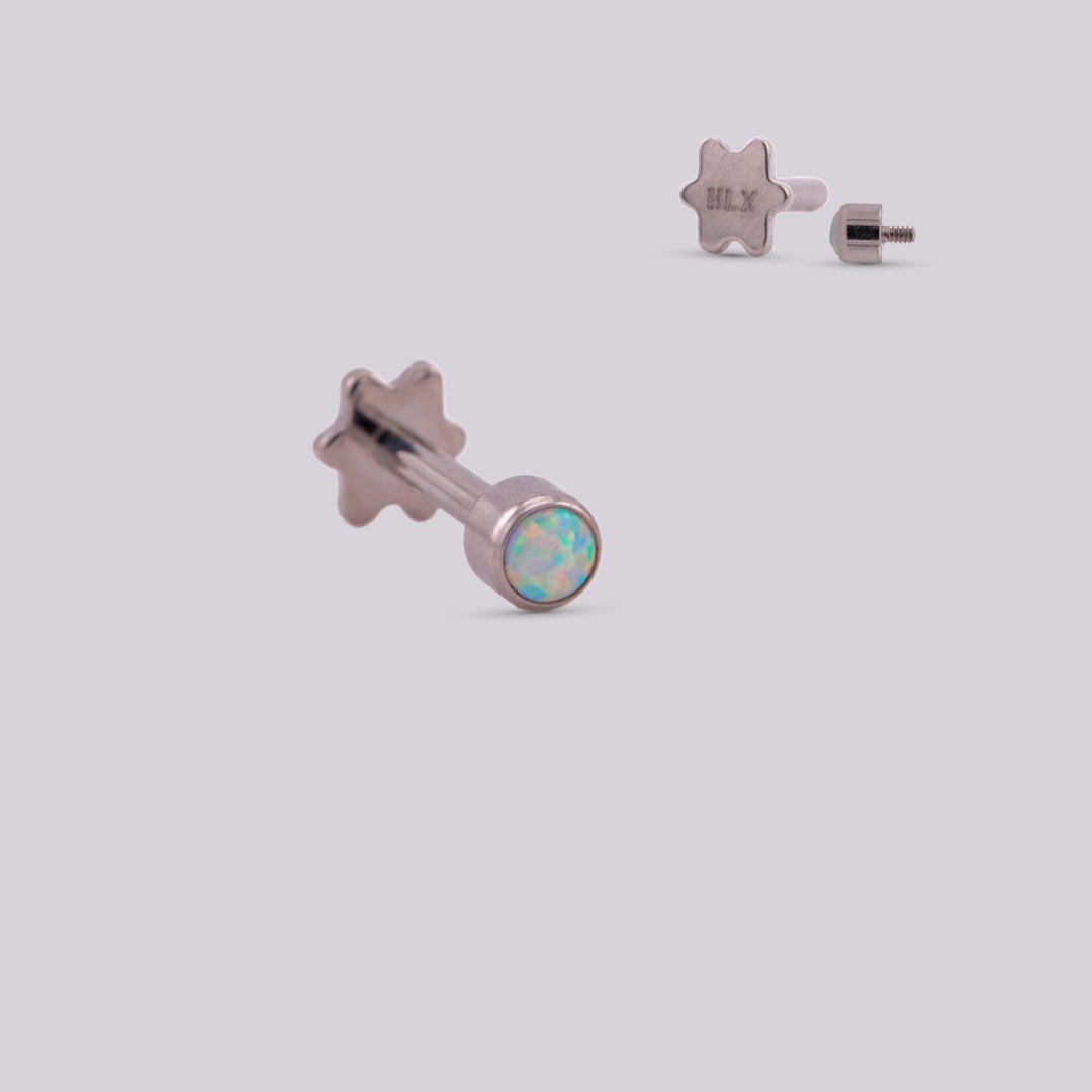 Labret en titanio Colors - Helix Body Jewelry - Tienda Online de Piercings