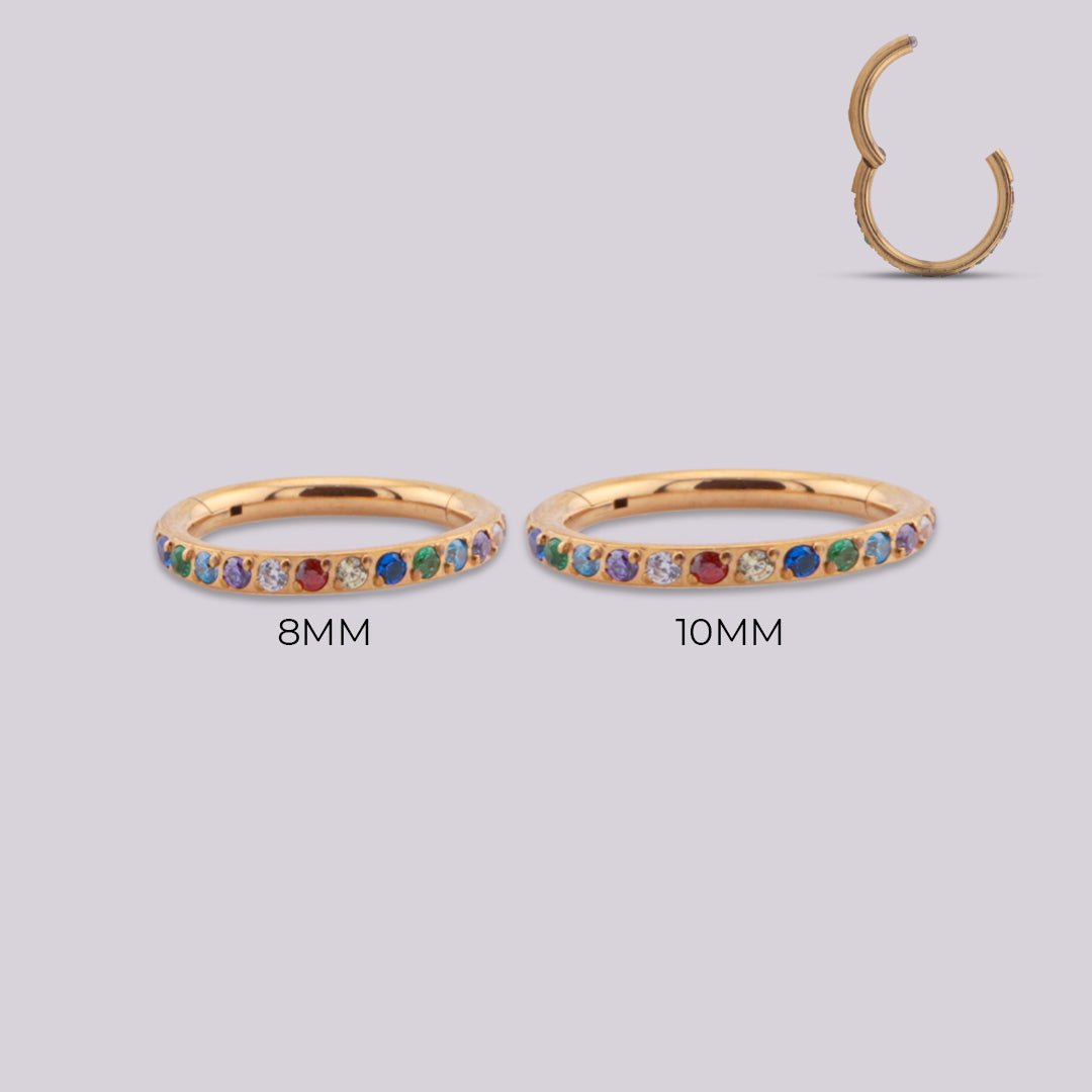 Clicker Colors - Helix Body Jewelry - Tienda Online de Piercings