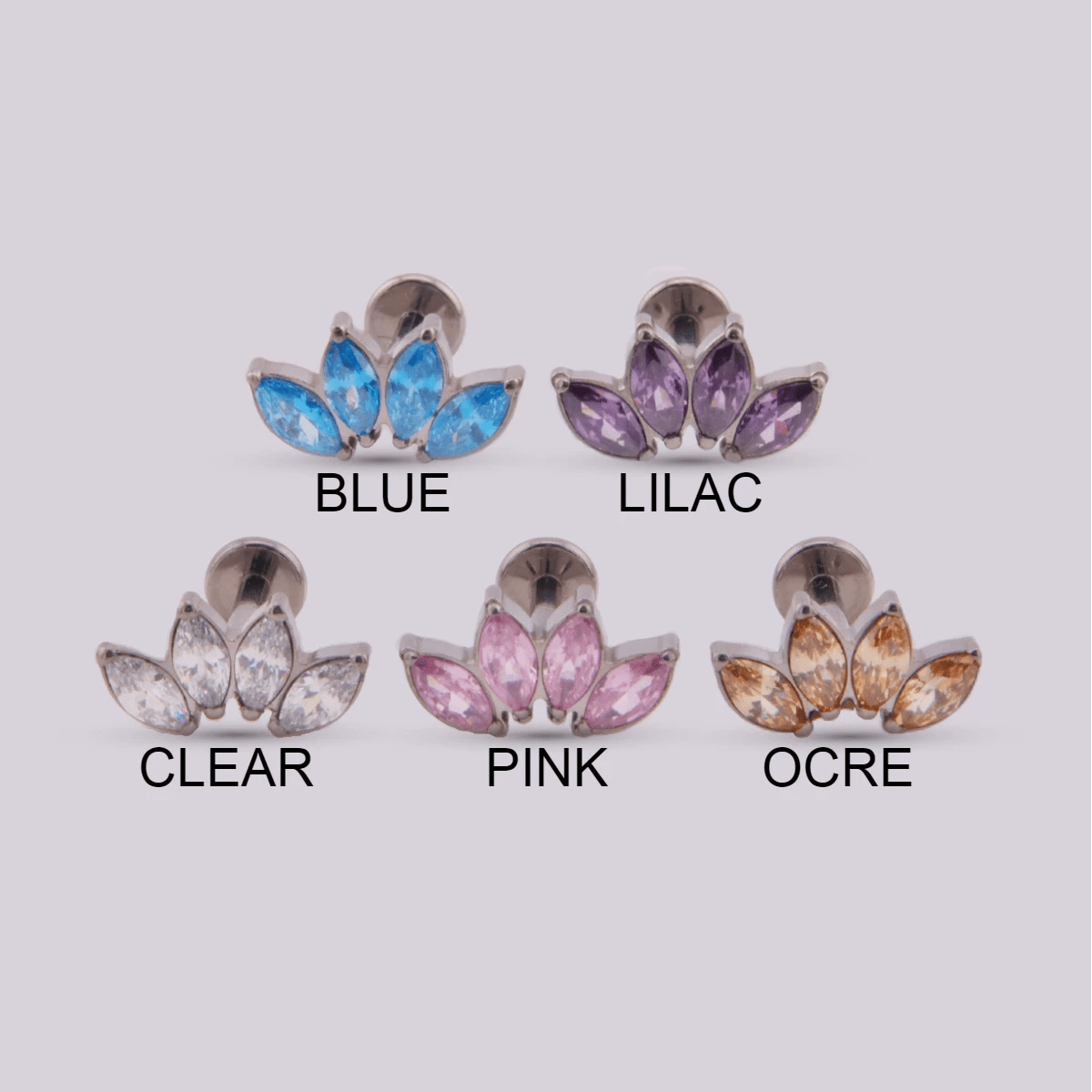 Joya en titanio Sylvia - Helix Body Jewelry - Tienda Online de Piercings