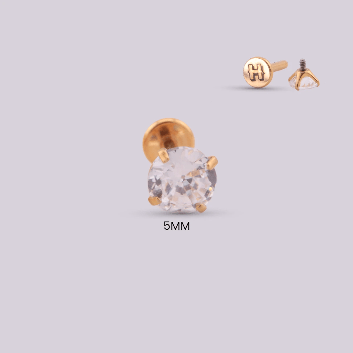 Sparkly Dorado - Helix Body Jewelry - Tienda Online de Piercings