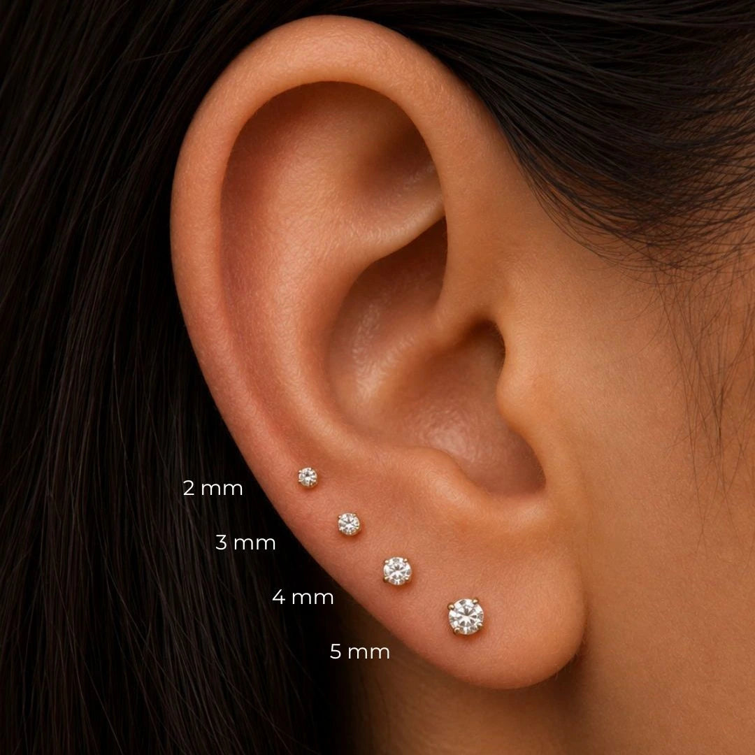 Labret Sparkly 2mm