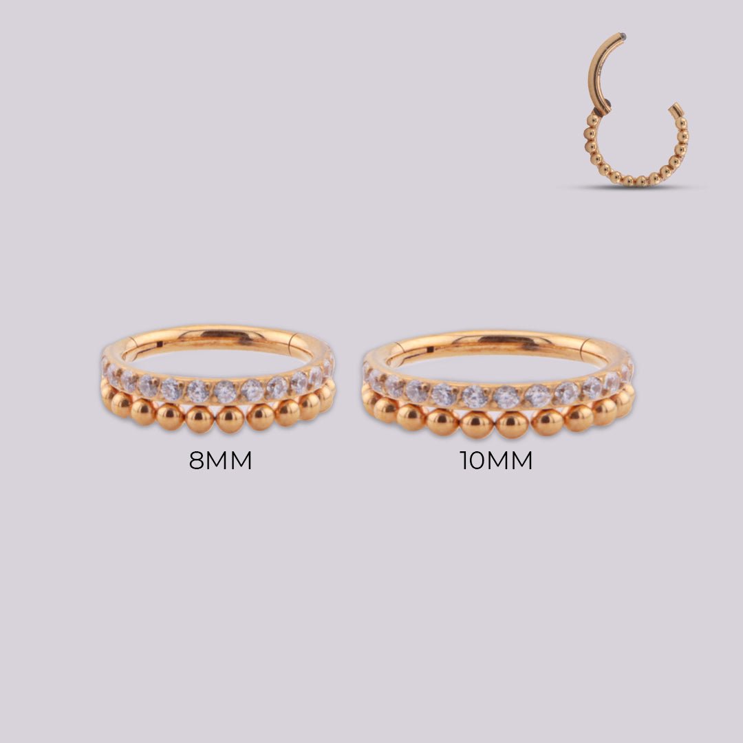 Aro para piercing Teia - Helix Body Jewelry - Tienda Online de Piercings