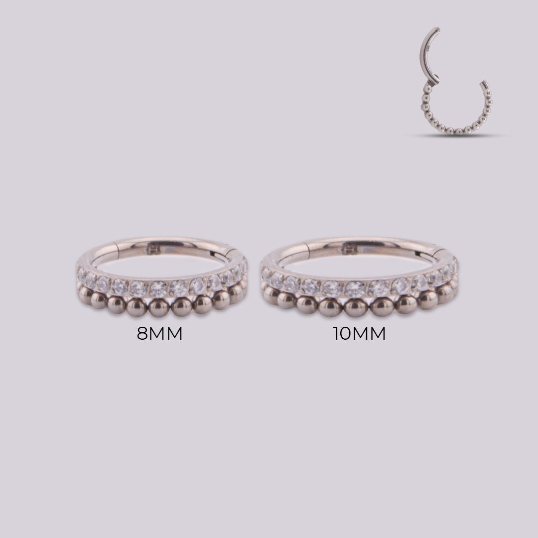 Aro para piercing Teia - Helix Body Jewelry - Tienda Online de Piercings