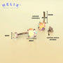 Piercing Ombligo Corazón AB - Helix Body Jewelry - Tienda Online de Piercings