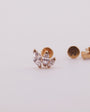 Labret con forma de corona - Mery - Helix Body Jewelry - Tienda Online de Piercings