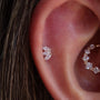 Joyas en oro para piercing - Corona Luxury - Helix Body Jewelry - Tienda Online de Piercings