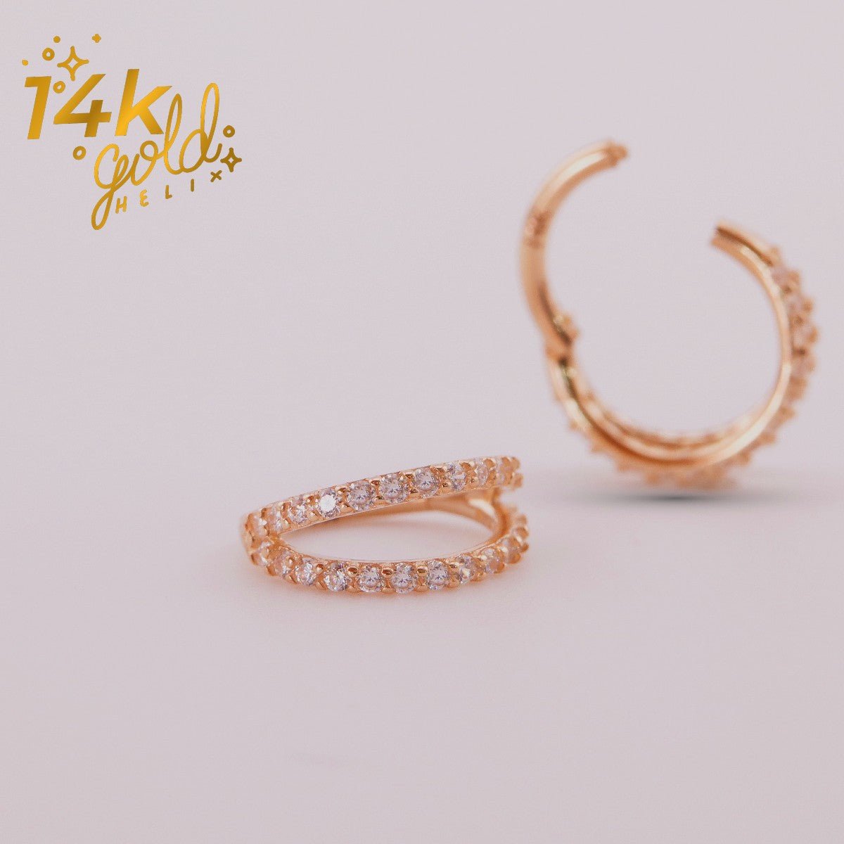 Luxury Agata | Oro 14k - Helix Body Jewelry - Tienda Online de Piercings