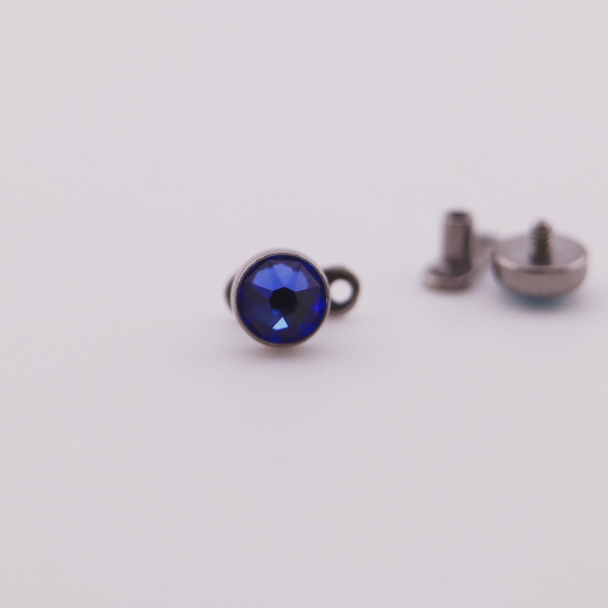 Microdermal Dark Blue - Helix Body Jewelry - Tienda Online de Piercings