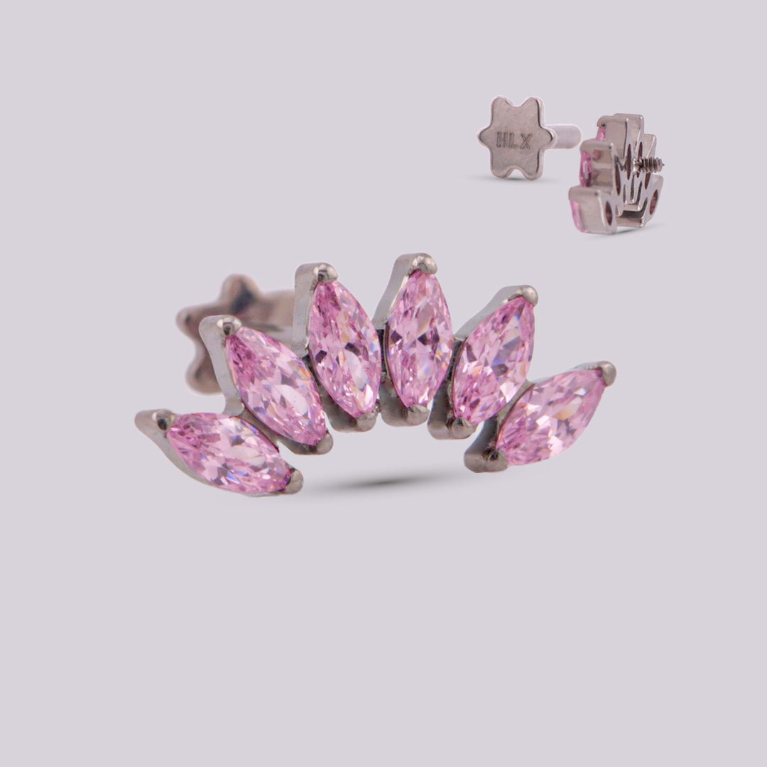 Piercing en titanio - labret Celine - Helix Body Jewelry - Tienda Online de Piercings