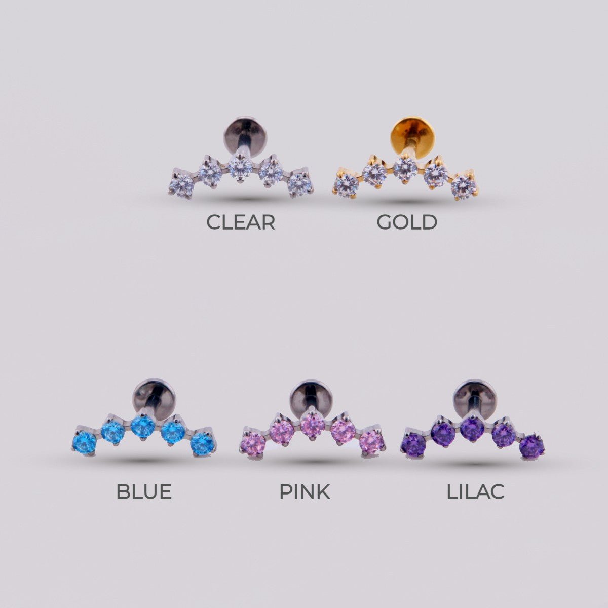 Piercing para Helix - Penta - Helix Body Jewelry - Tienda Online de Piercings