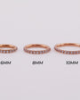 Clicker Zirconia Lateral Oro Rosa - Helix Body Jewelry - Tienda Online de Piercings