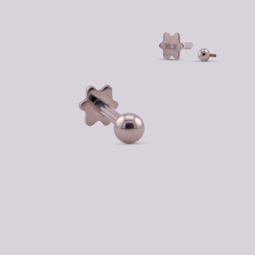 Piercing Labret Clásico - Helix Body Jewelry - Tienda Online de Piercings