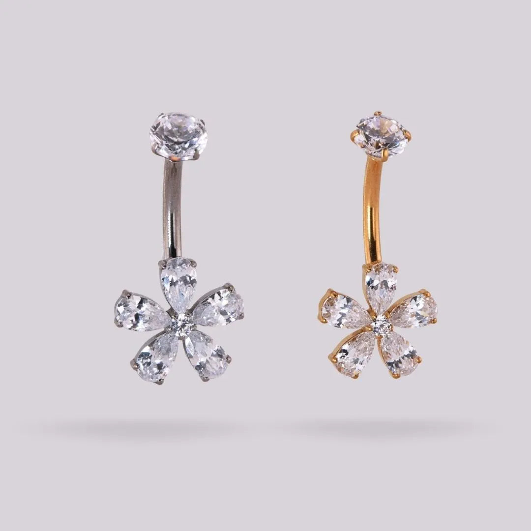 Piercing Ombligo Flor
