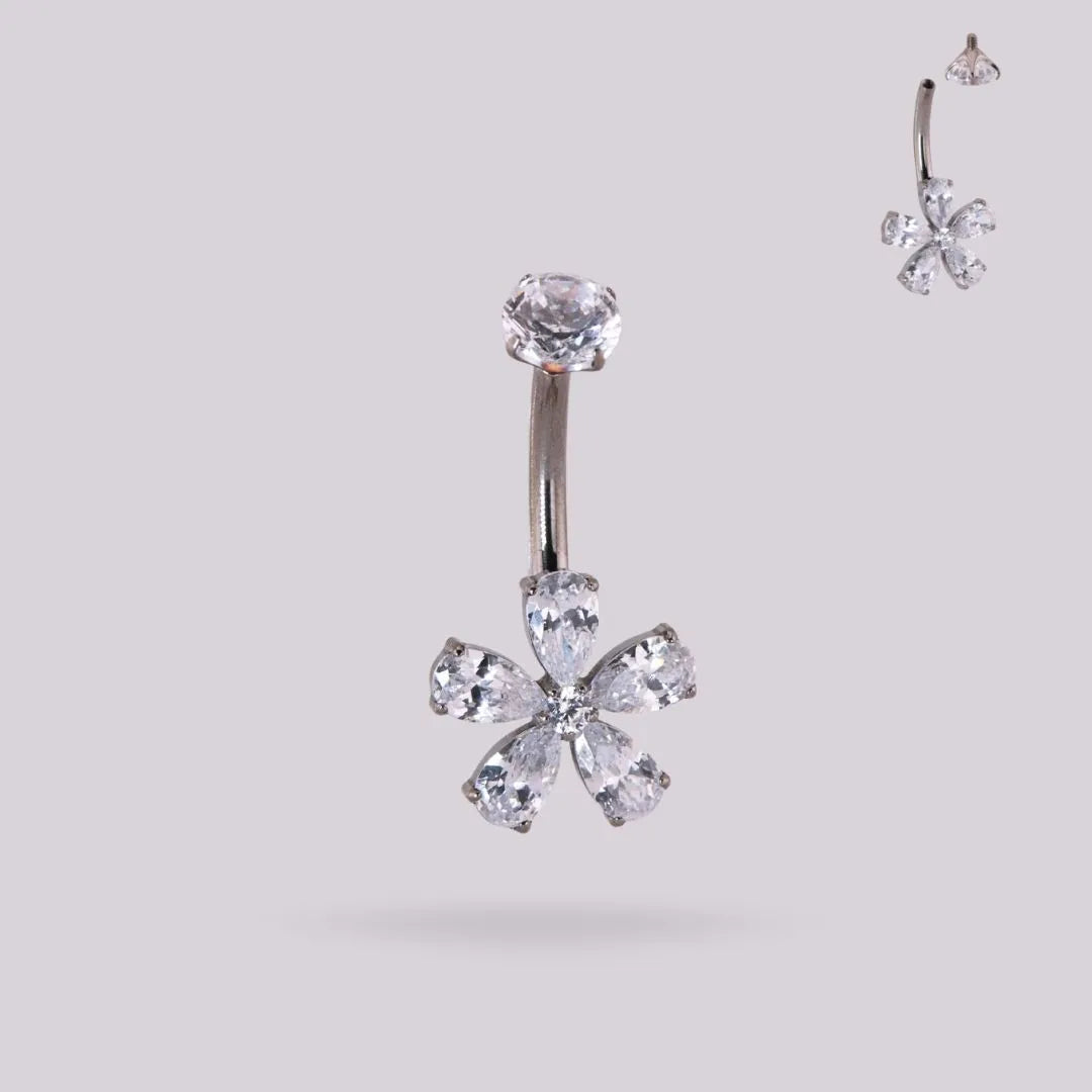 Piercing Ombligo Flor