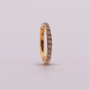 Clicker Zirconia Lateral Dorado - Helix Body Jewelry - Tienda Online de Piercings