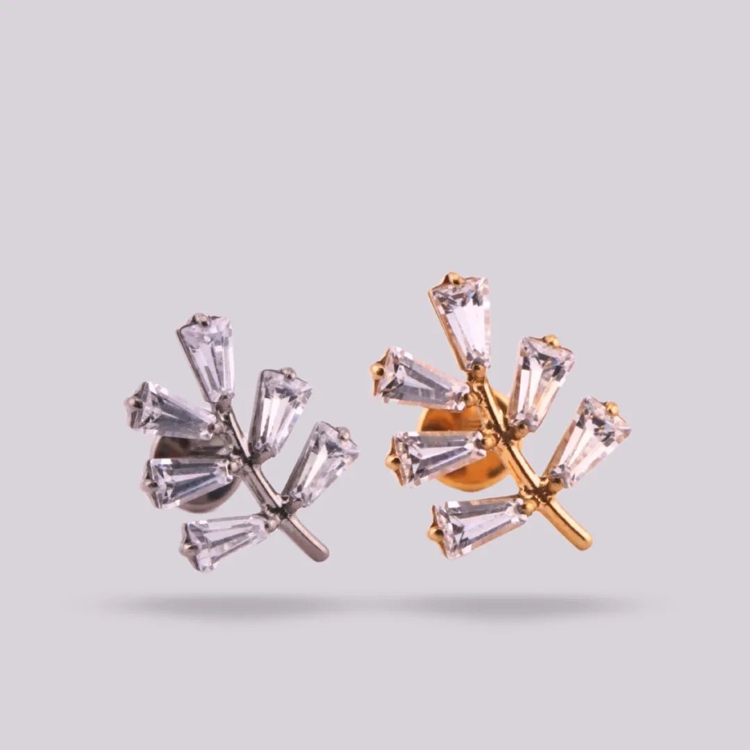 Labret Laurel Titanio Rama | Piercing Helix & Lóbulo - Helix Body Jewelry - Tienda Online de Piercings