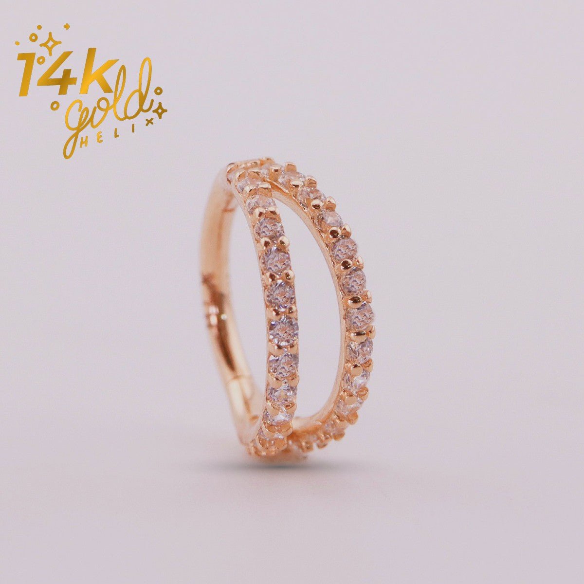 Luxury Agata | Oro 14k - Helix Body Jewelry - Tienda Online de Piercings
