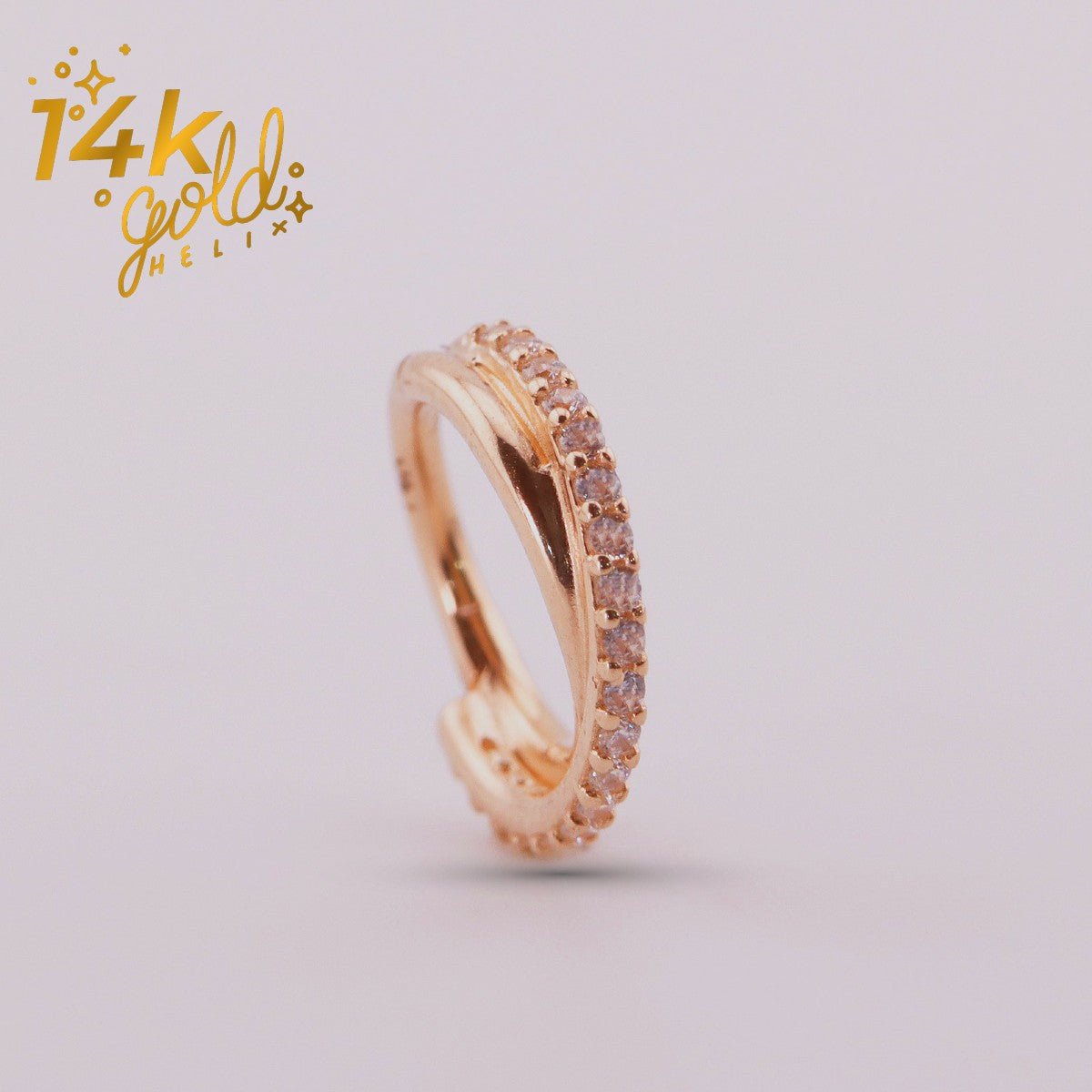 Luxury Amy | Oro 14k - Helix Body Jewelry - Tienda Online de Piercings