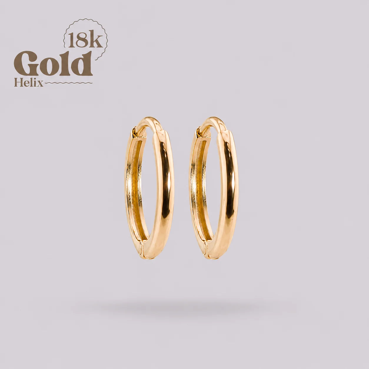 Candongas Oro 18K 10mm