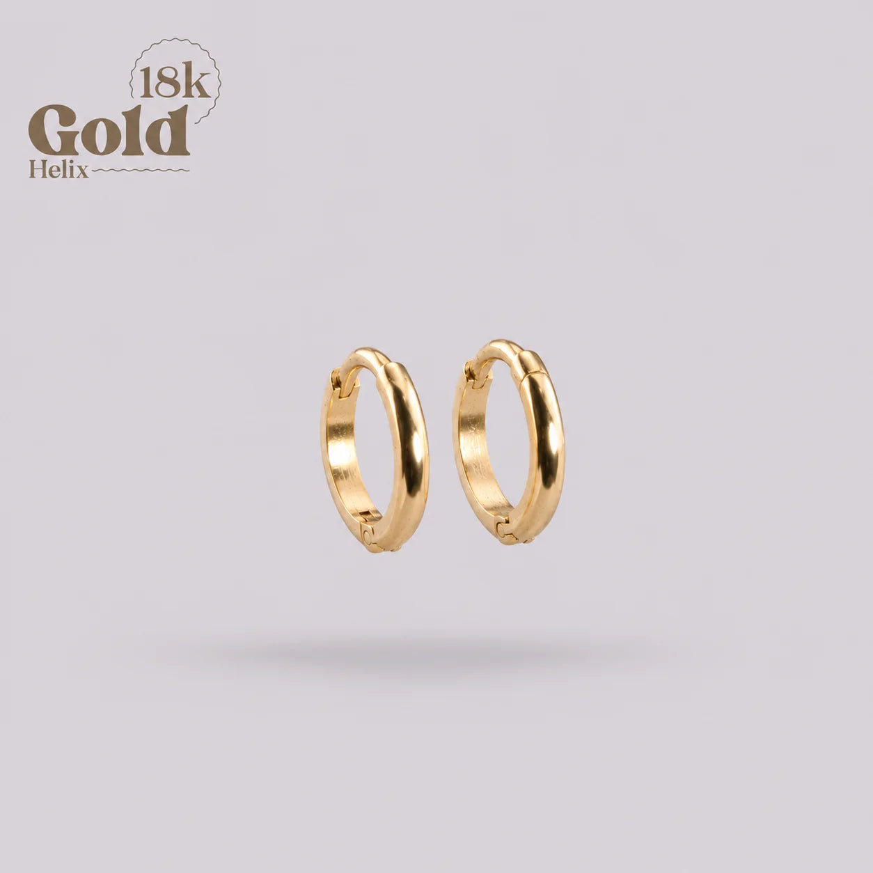 Candongas Oro 18K 6mm
