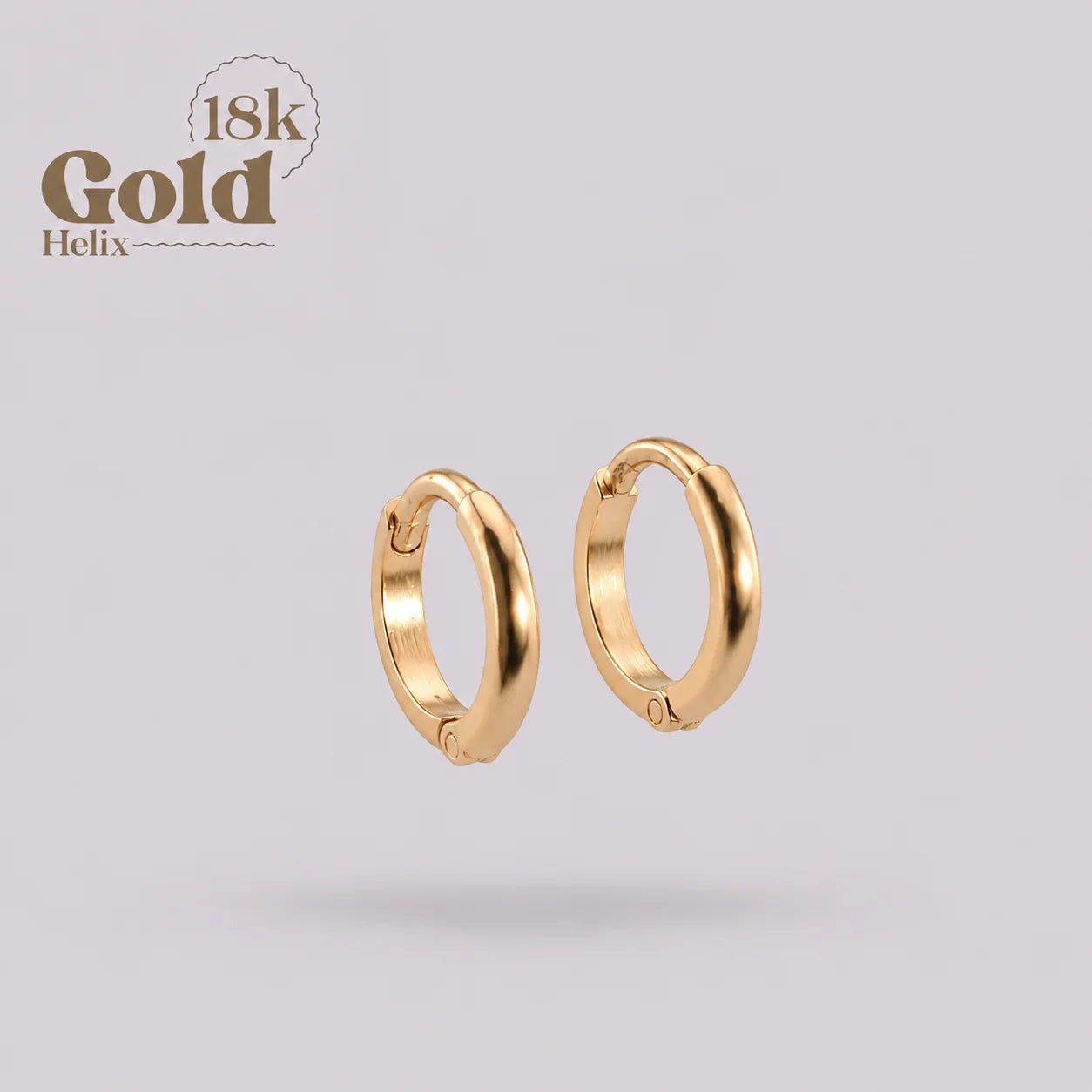 Candongas Oro 18K 8mm