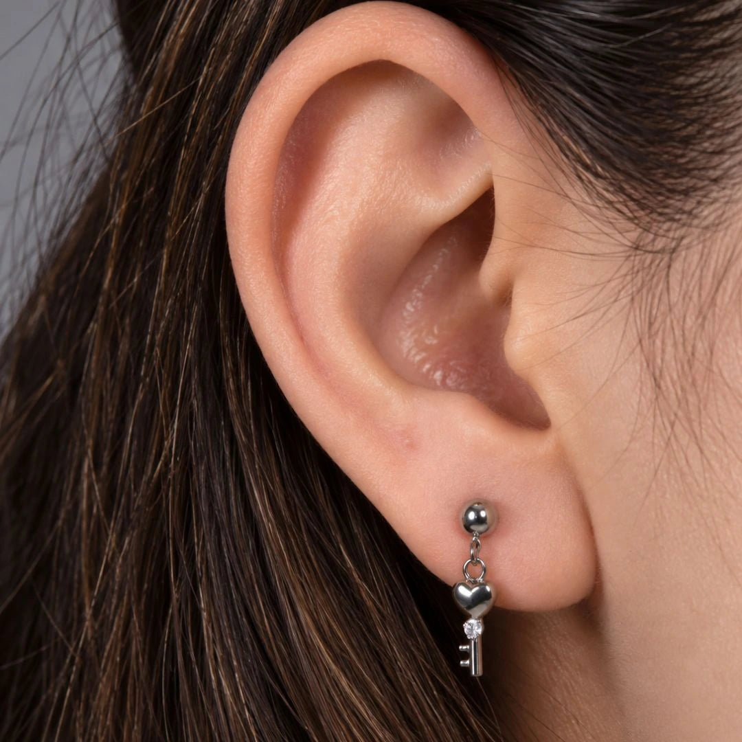 Labret Llave Colgante