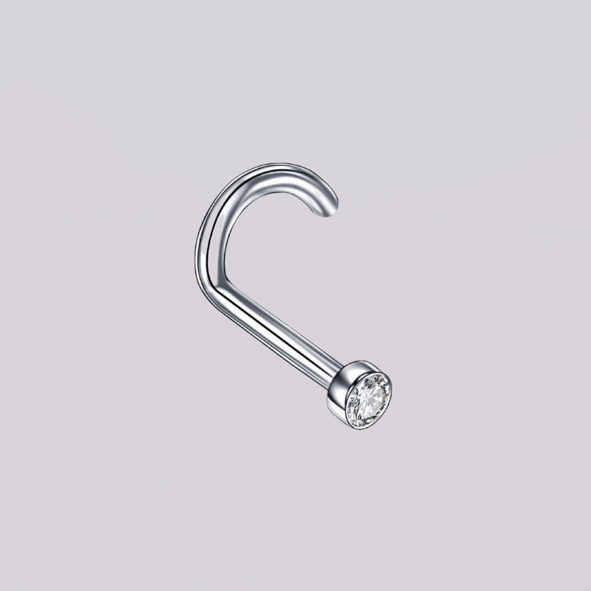 Nariz Chispa Plateada - Helix Body Jewelry - Tienda Online de Piercings