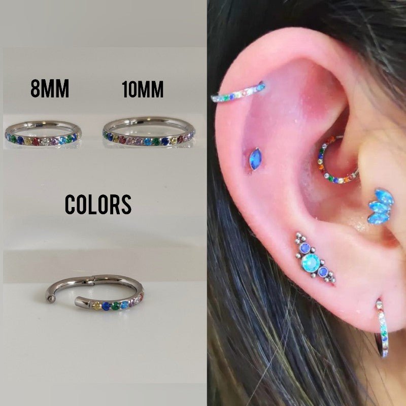 Clicker Colors - Helix Body Jewelry - Tienda Online de Piercings