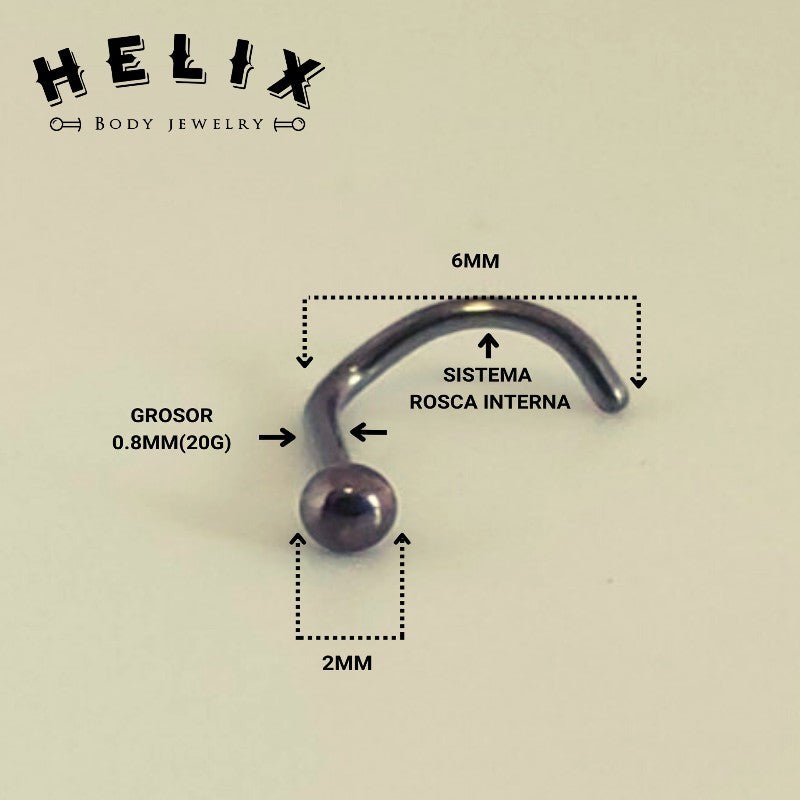 Piercings Nostril Point - Helix Body Jewelry - Tienda Online de Piercings