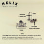 Joya en titanio Sylvia - Helix Body Jewelry - Tienda Online de Piercings