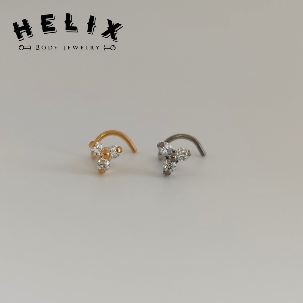 Piercing Nariz Trinity - Helix Body Jewelry - Tienda Online de Piercings