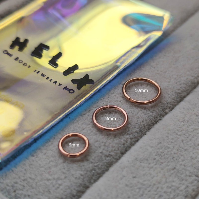 Aro oro Rosa - Helix Body Jewelry - Tienda Online de Piercings