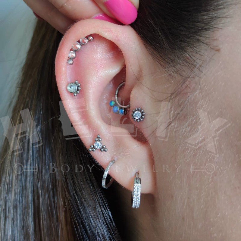 Joya de piercing para la oreja ELECTRA - Helix Body Jewelry - Tienda Online de Piercings